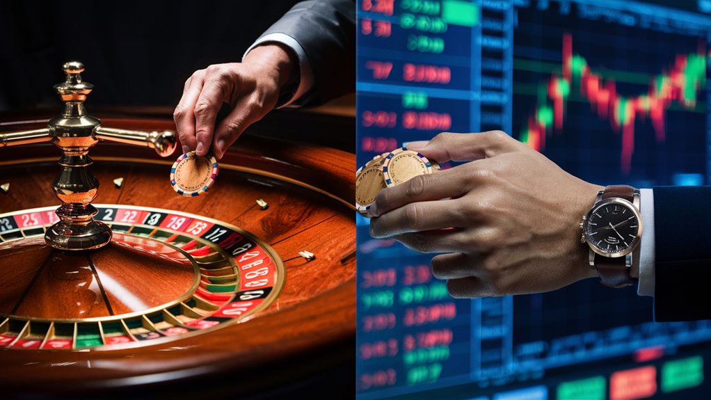 gambling parallels in trading