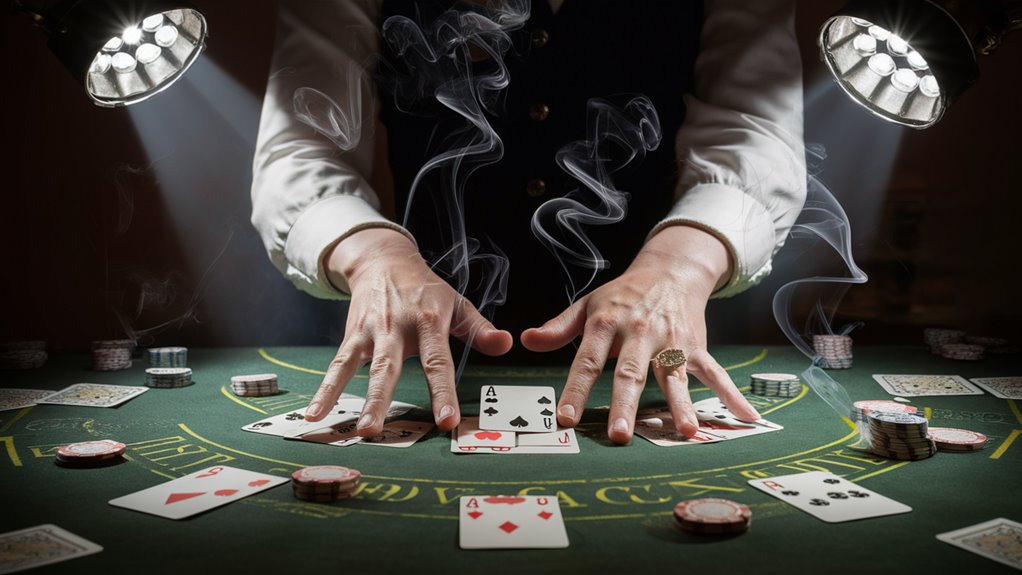 photography lighting casino dealers