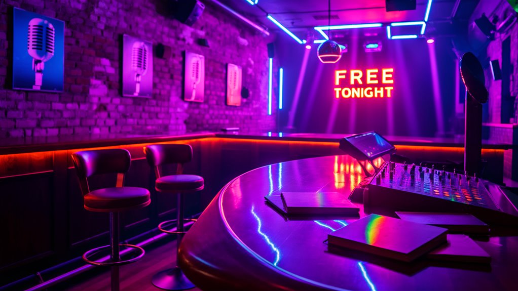 free karaoke entry nights