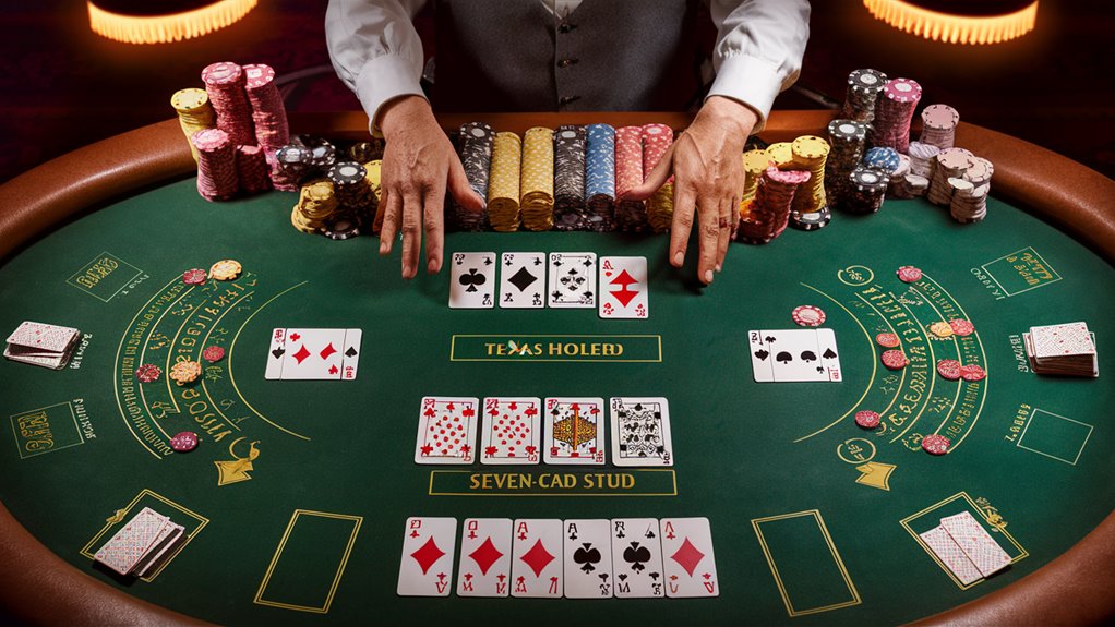 card game playing options