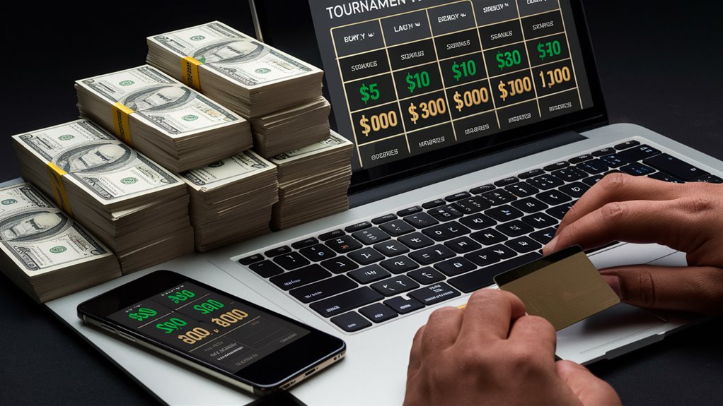 choose stake money amount